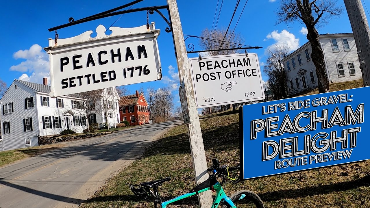 Peacham Delight Route Preview - EPIC Views, Classic Vermont Gravel