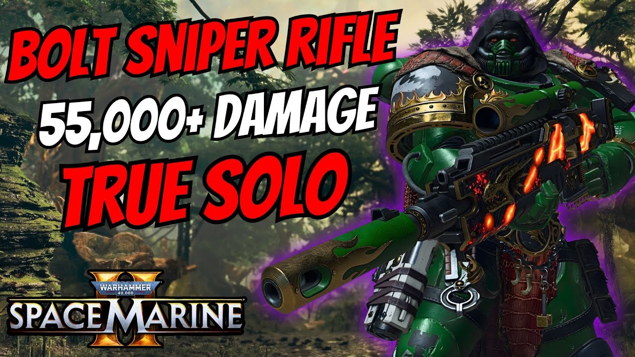 Bolt Sniper Rifle INSTANT KILLS are Insanely Satisfying in Space Marine 2 - True Solo Absolute