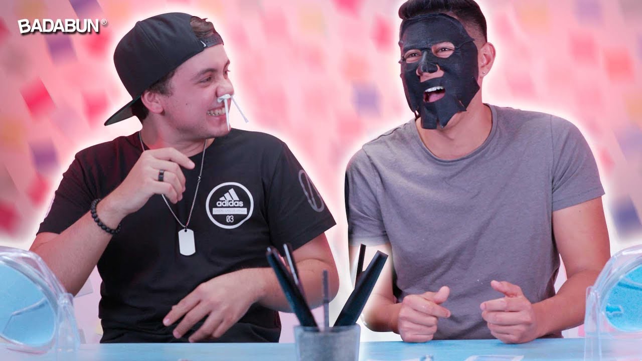 YouTubers hombres prueban productos de mujeres