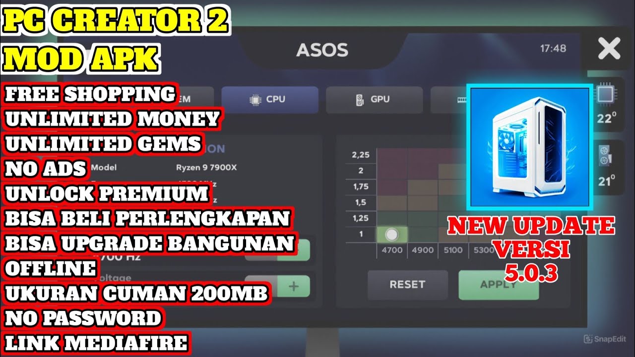 Pc creator 2 mod apk terbaru versi 5.0.3 new update mod apk free shopping