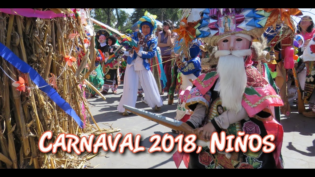 CARNAVAL DE HUEJOTZINGO 2018, Niños (Peques)