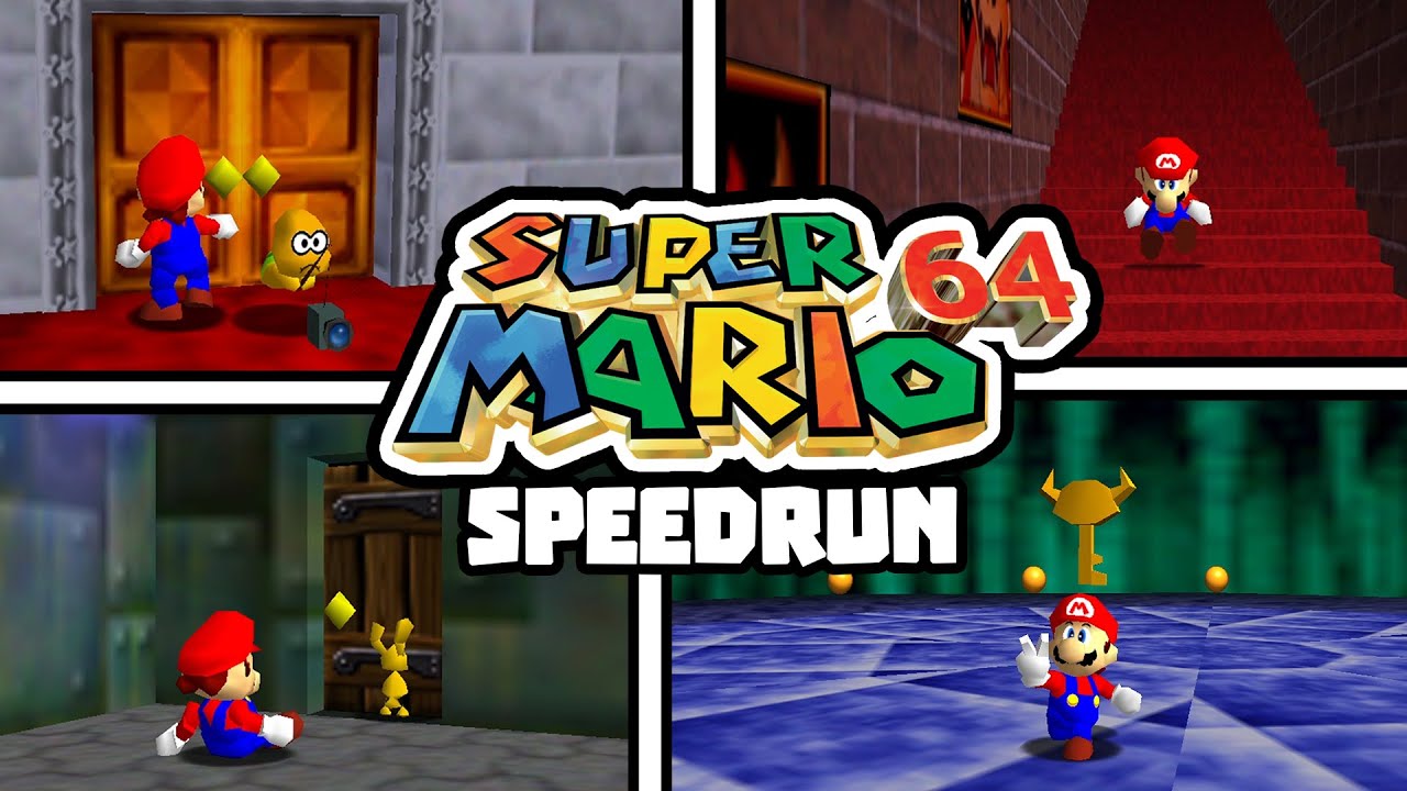Mein Super Mario 64 SPEEDRUN! - Persönliche Bestzeit!