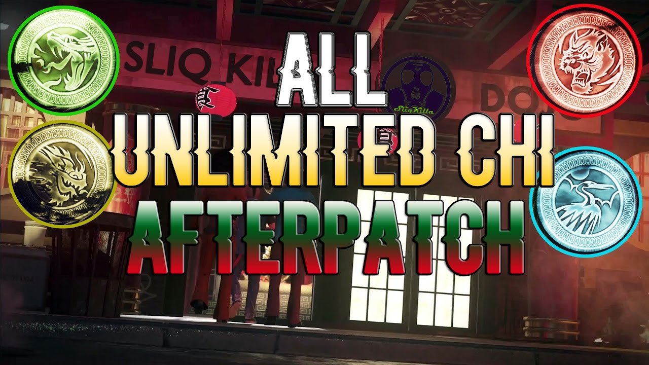 Update 1.16 - ALL UNLIMITED CHI LEVELS SOLO (NO DOWNS) or CO-OP - Shaolin Shuffle
