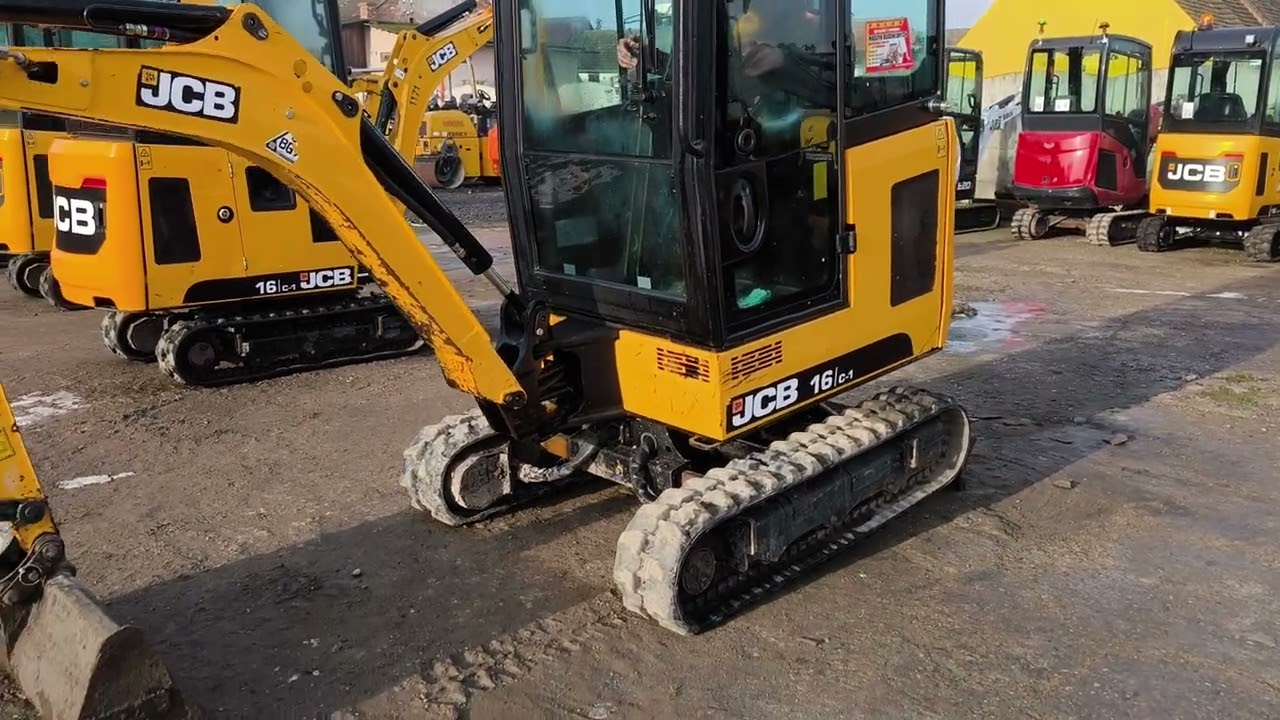 Mini koparka JCB 16 C -1 , 2022 rok