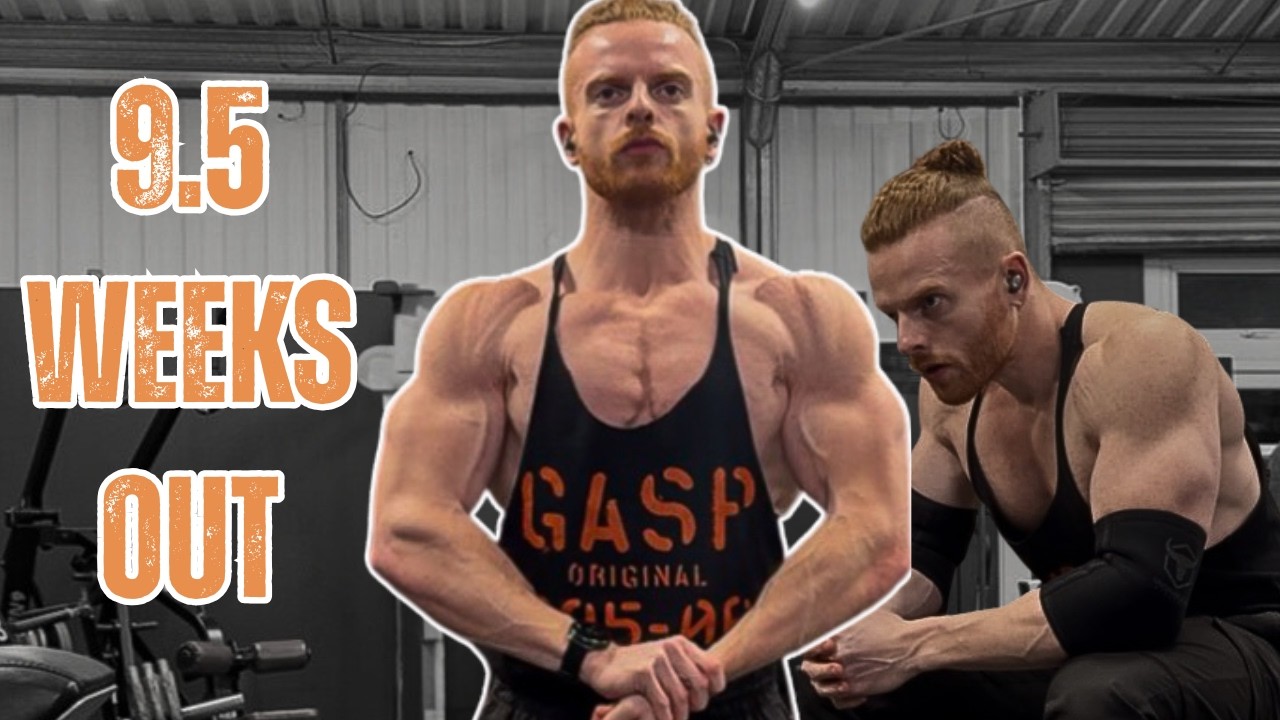 9.5 Weeks Out… Push Day Is Getting Serious | Natural Bodybuilding Prep Series Ep.2