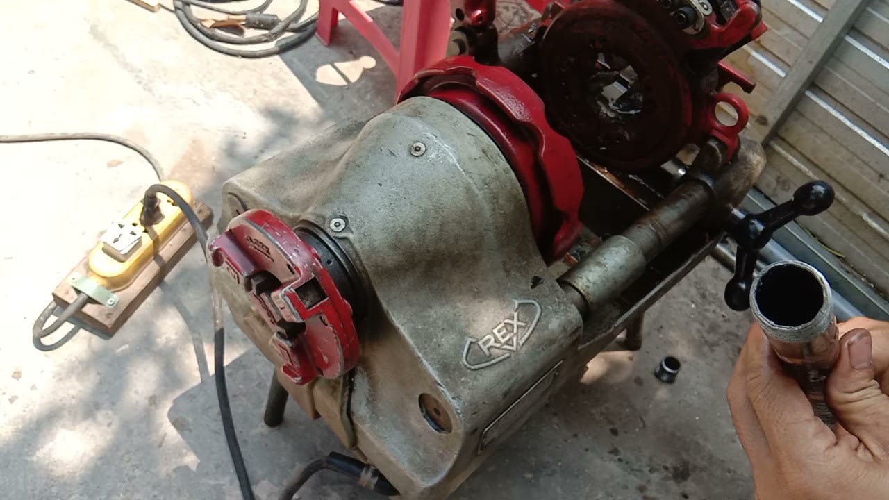 Máy ren ống Rex, Nhật nội địa. 🚫ĐÃ BÁN🚫🚫lh0985510517