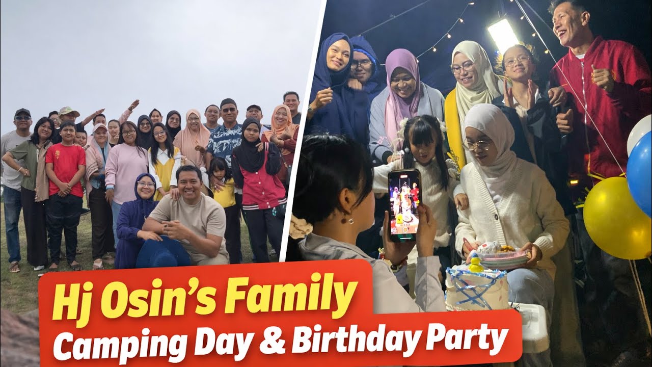 SEMANIS HILLSIDE COTTAGE SABAH | Camping Day & Birthday Party 