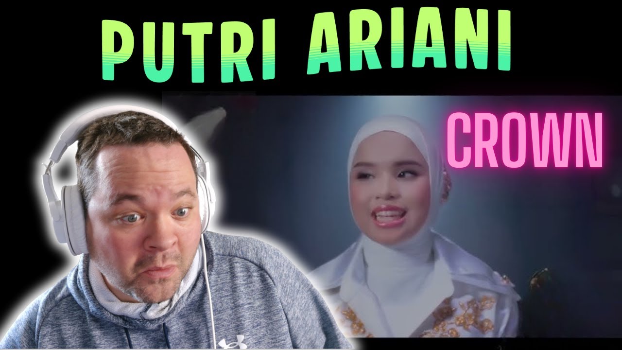 ОГО!!! КТО?? Впервые реагирую на - Putri Ariani - Crown (Official Music Video)