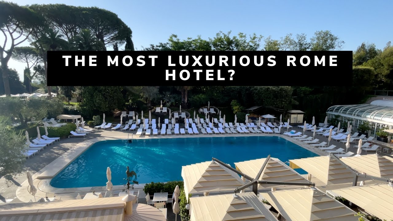 Rome Cavalieri, A Waldorf Astoria Hotel Tour + Review | The Most Luxurious Hotel in Rome?
