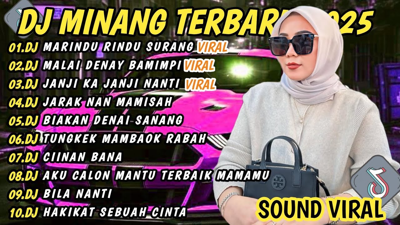 DJ MINANG TERBARU 2025 FULL BASS | VIRAL DJ MARINDU RINDU SURANG || MALAI DENAI BAMIMPI