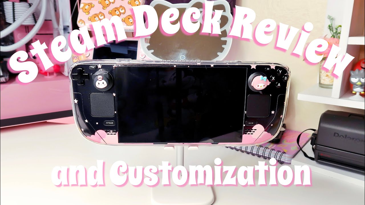 ✨ Steam Deck customization with ZoomHits skin and mini review! ✨