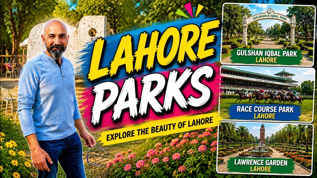 Iconic Parks of Lahore, Pakistan Visit 2026