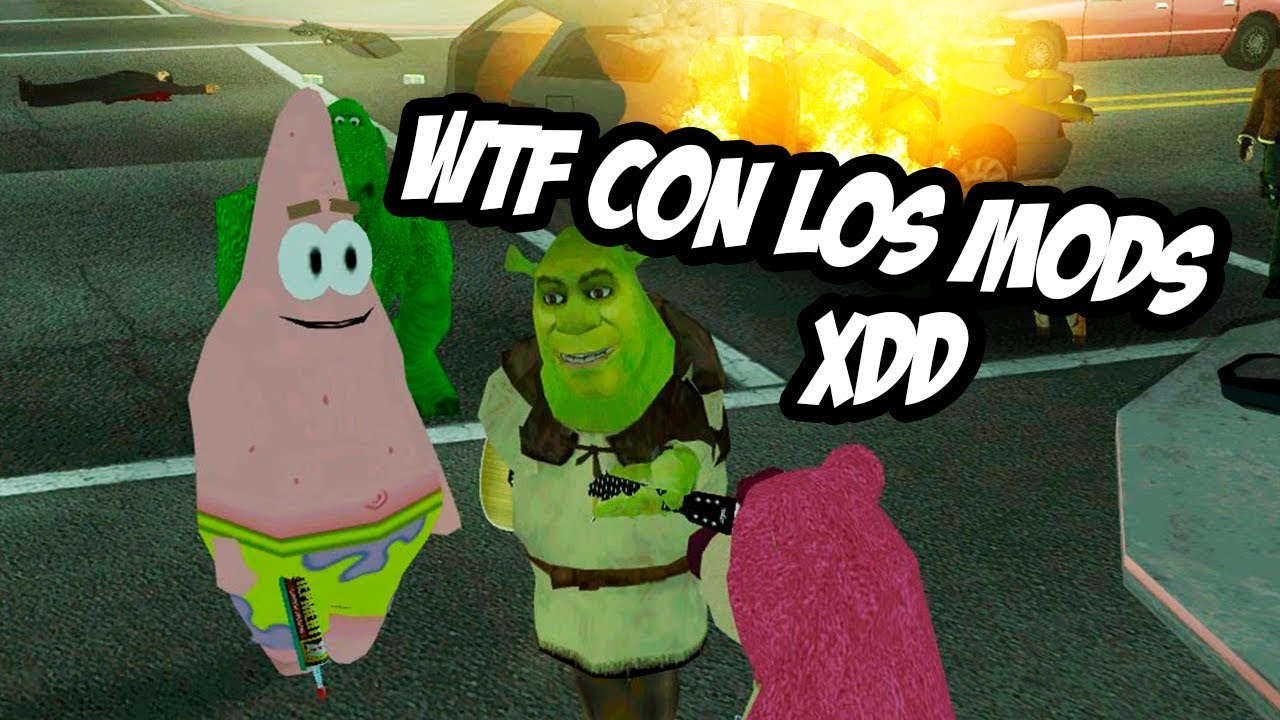 I BROKE my GTA San Andreas from so many MODS XDXD