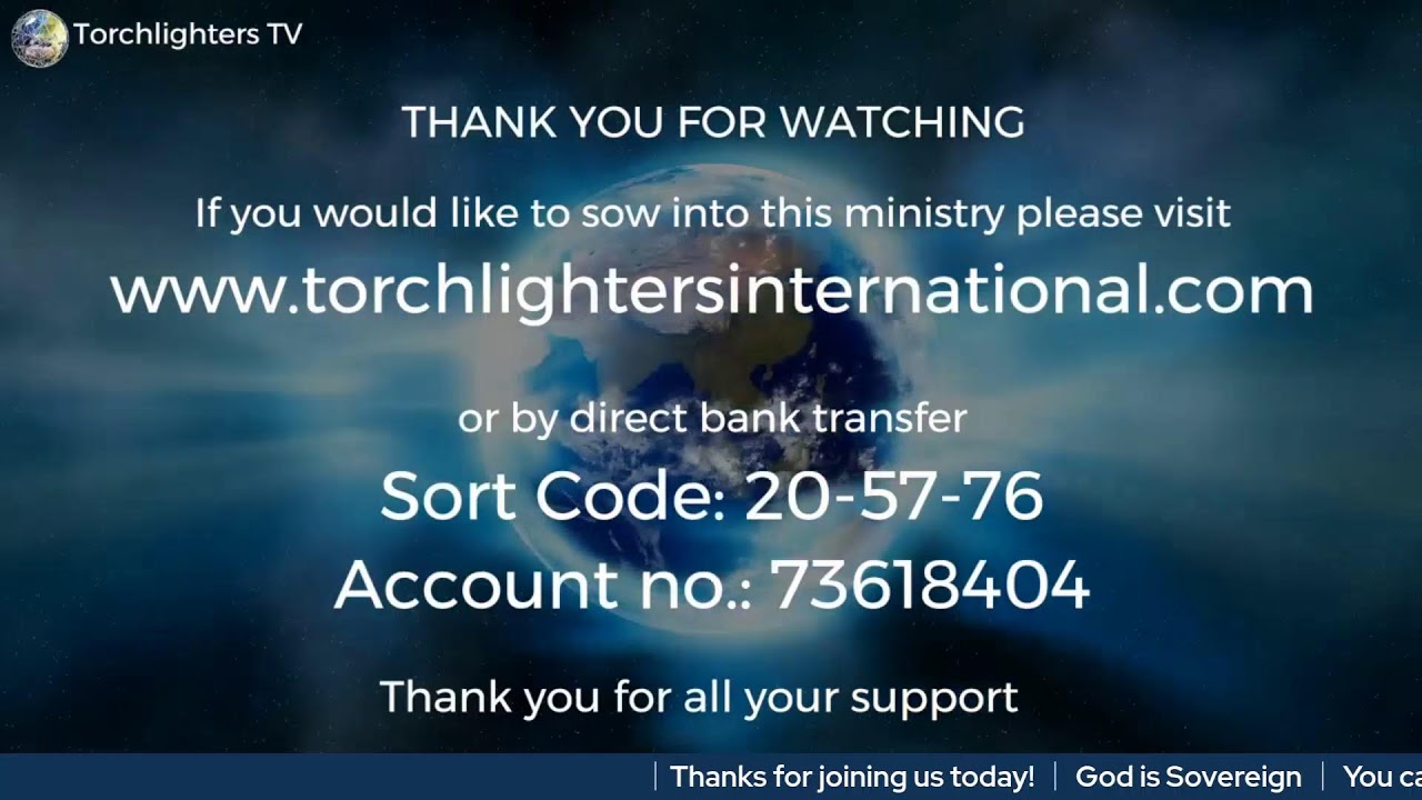 Torchlighters International Ministry broadcast with Pastor Dapo