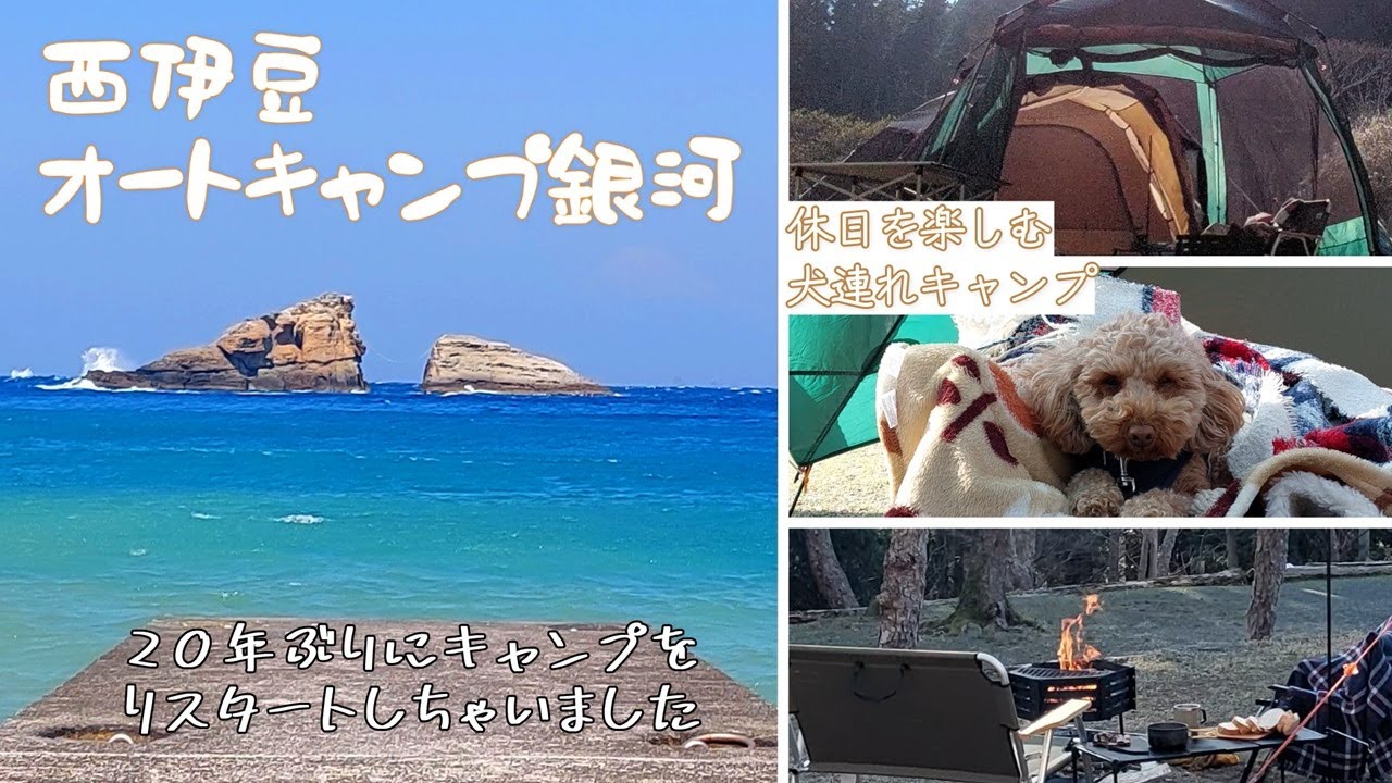 cozy camping in Japan | オートキャンプ銀河