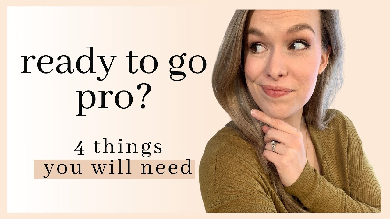 4 Things Every Photographer Needs to Go From Hobby To Pro