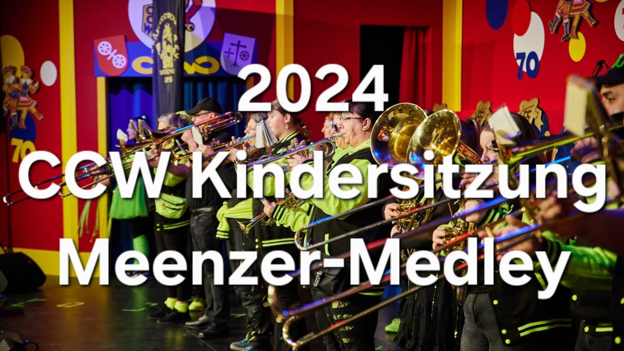 Die Kaktusstreichler - Meenzer-Medley - CCW Kindersitzung - 2024