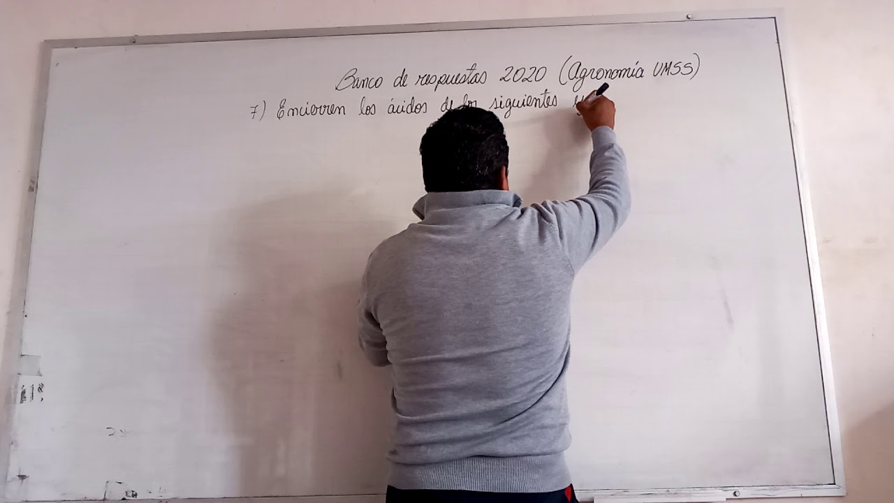 EXAMEN DE INGRESO AGRONOMIA UMSS ( MATERIA QUIMICA)