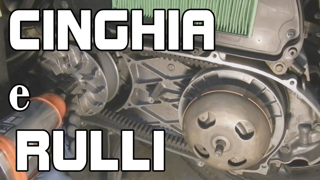 CAMBIO CINGHIA e RULLI SH300 HONDA - (SUB ENG)