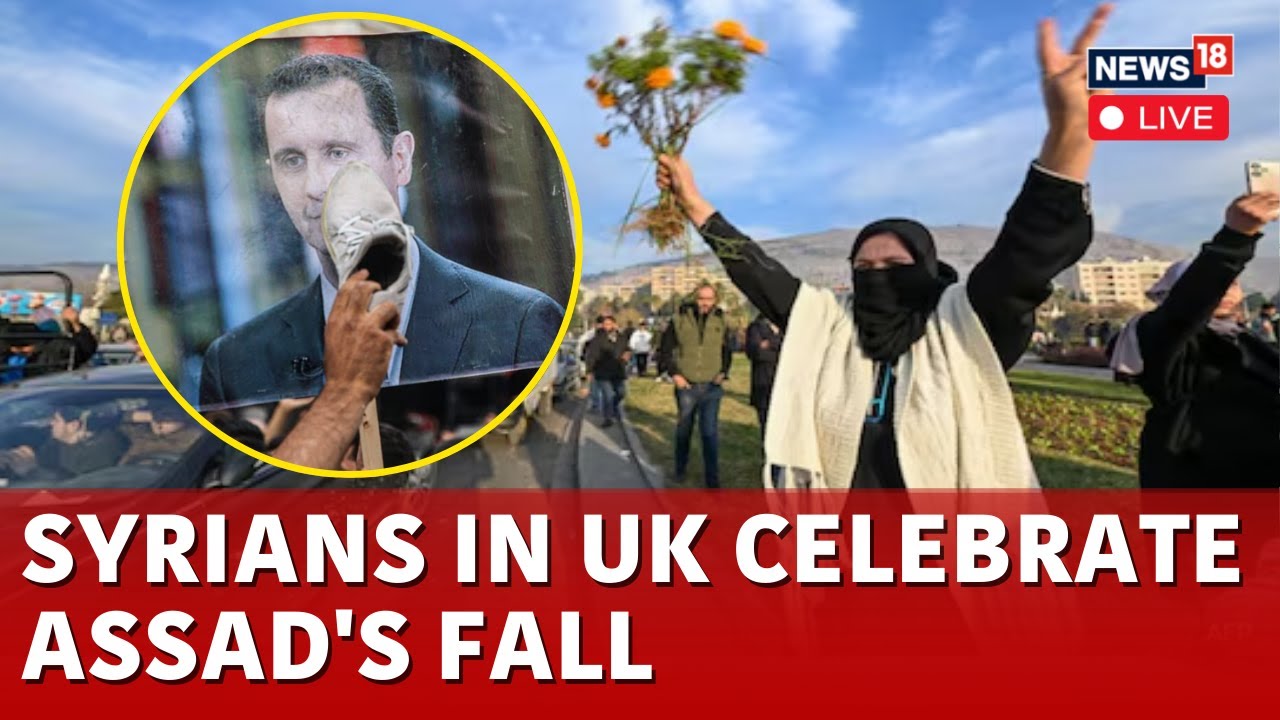 Syrians In UK Celebrate Fall Of Assad Regime | UK Celebrates Fall Of Assad | Syrian Rebels | N18G
