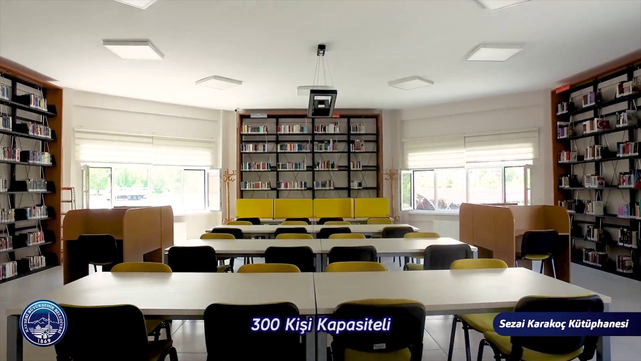 Kayseri Büyükşehir Belediyesi Kütüphaneleri Tanıtımı