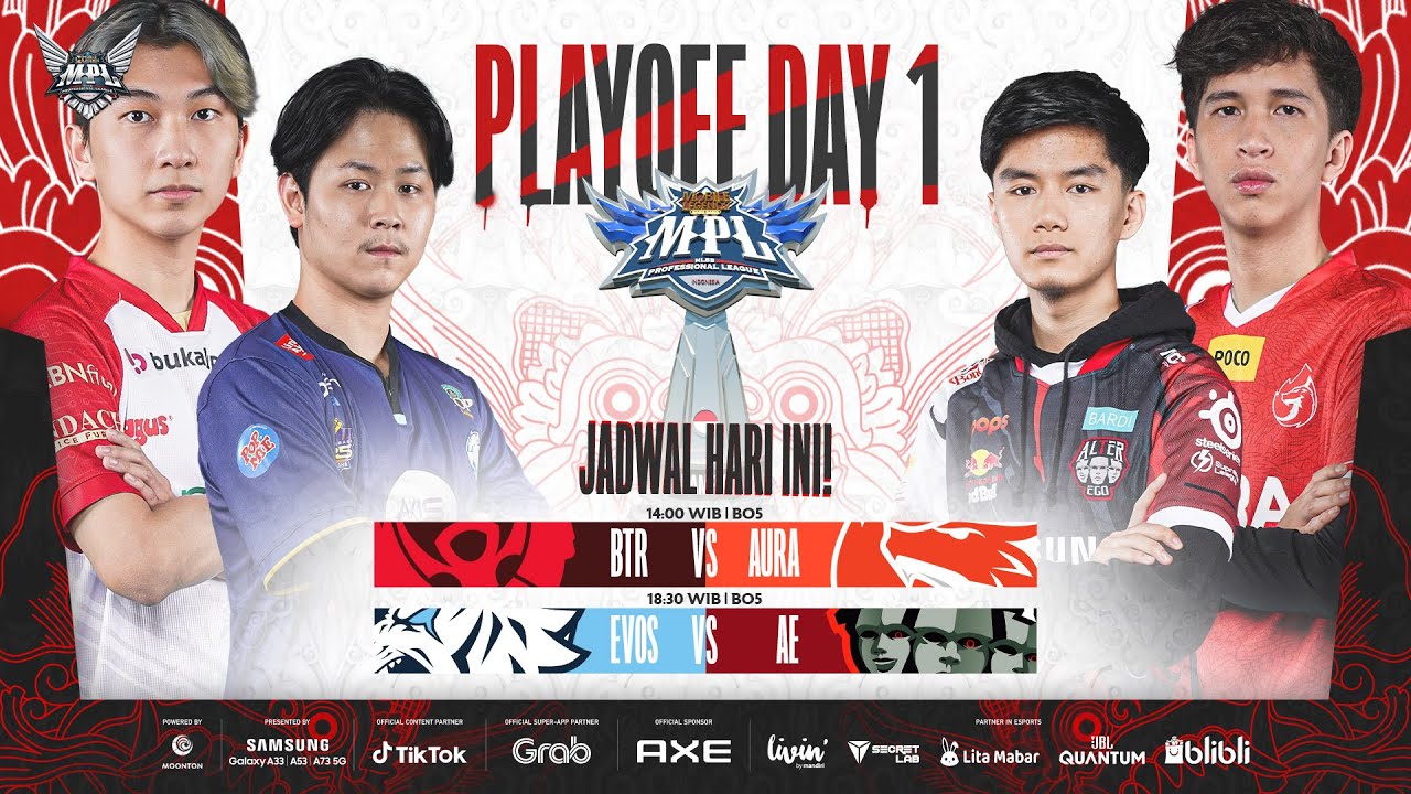 [LIVE] Playoffs MPL ID S9 | Hari 1  🔥