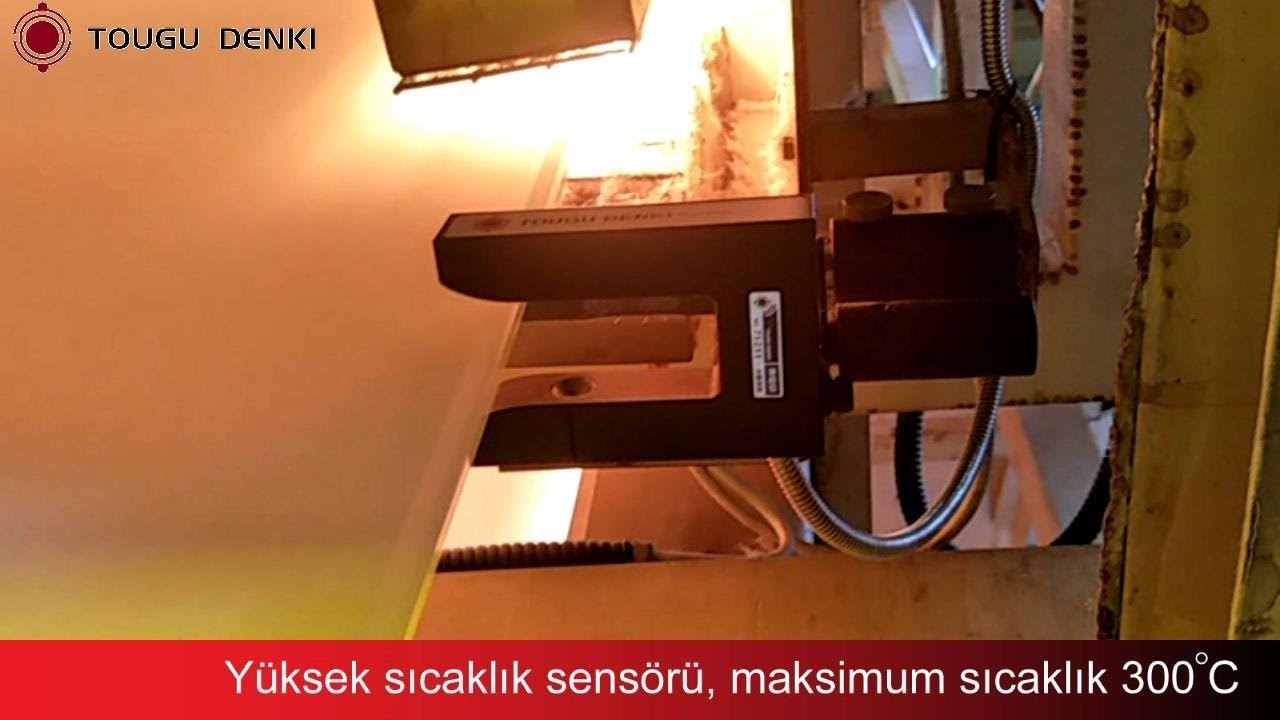300°C Yüksek Sıcaklık Sensörü - TOUGU DENKI Kenar Kontrol Sensörü