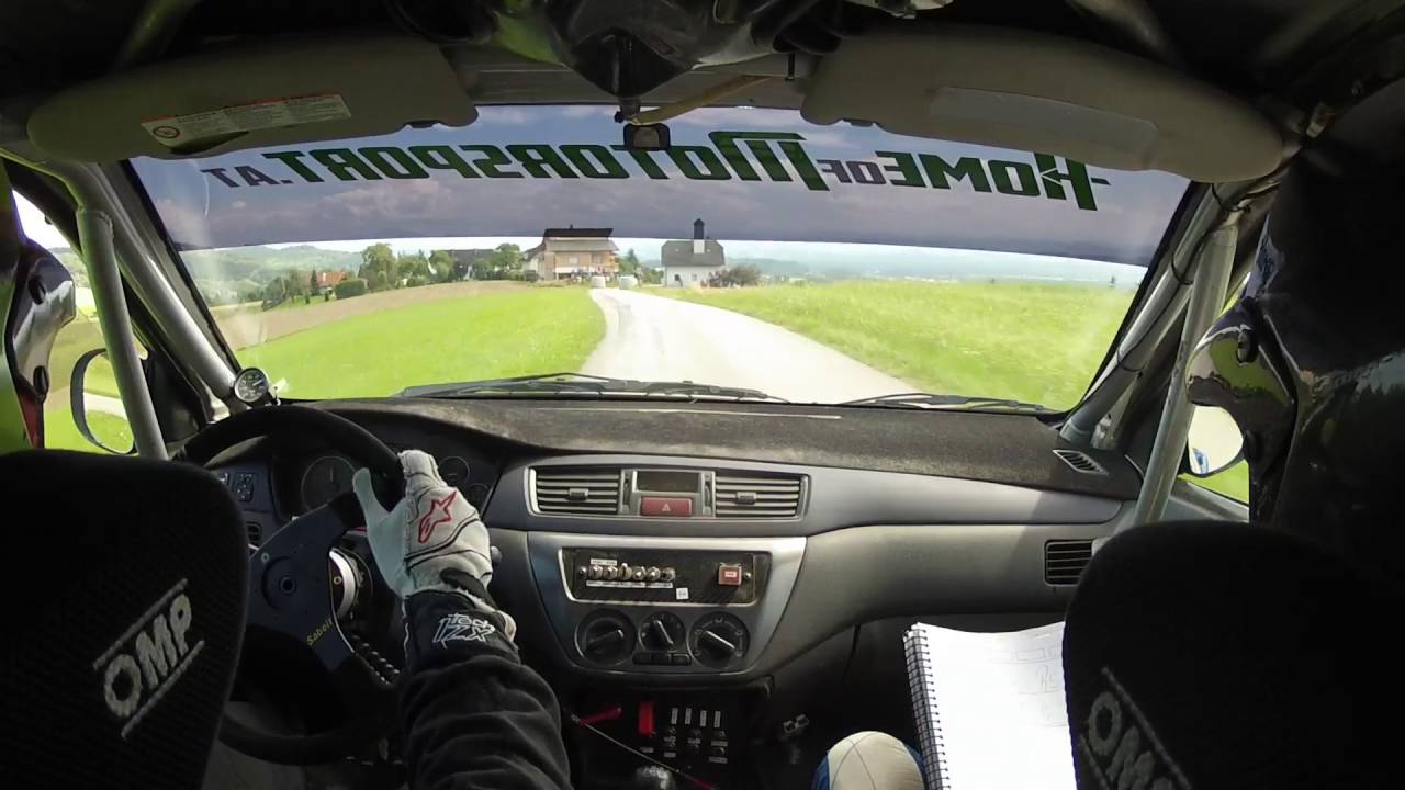 M&uuml;hlstein Rallye 2016 | SP2 | L.Waldherr/ B.Ettel | Mitsubishi Evo VIII