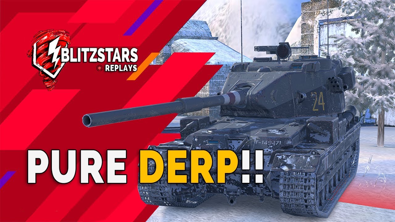 🇬🇧 FV215b 183 &ndash; PURE DERP!! | World of Tanks Blitz