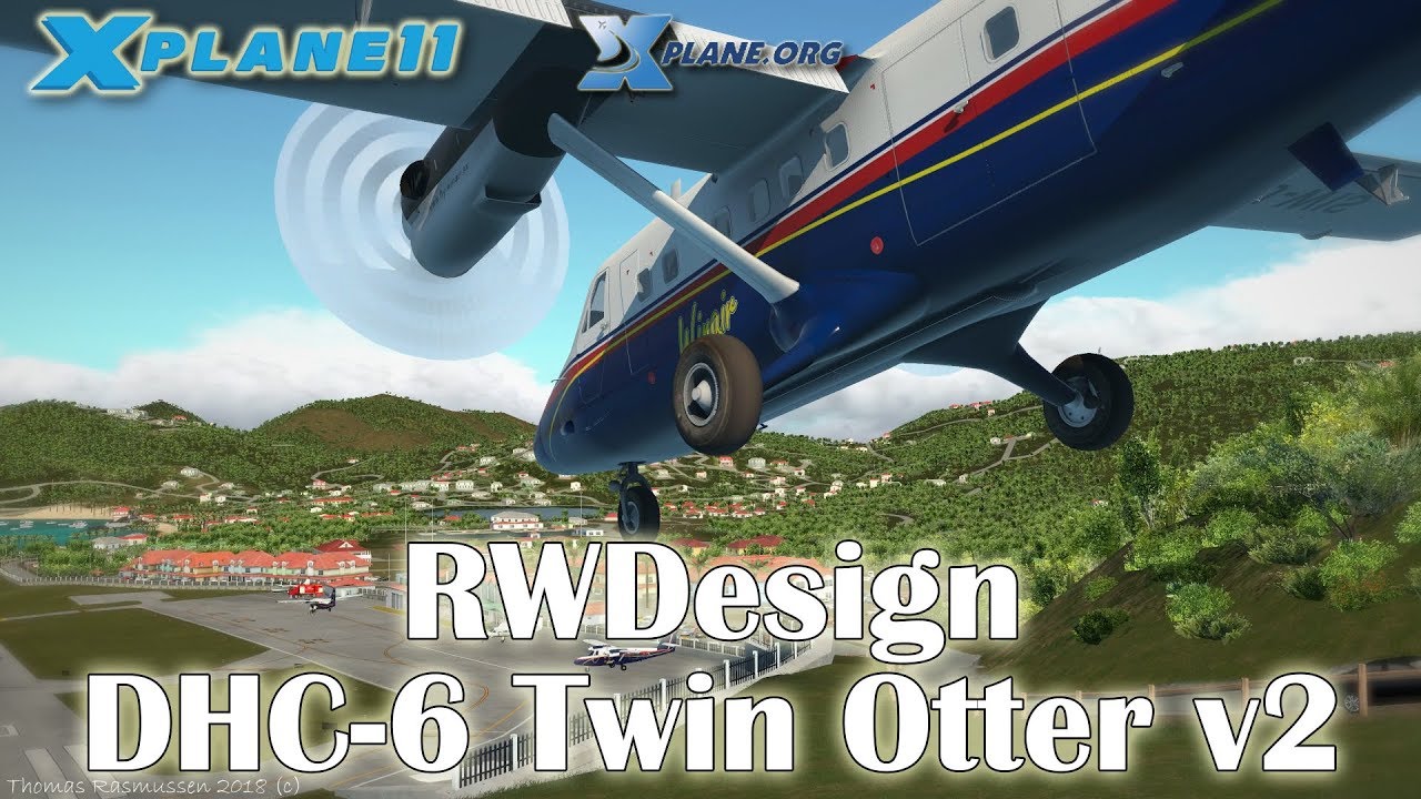 RWDesign - DHC-6 Twin Otter v2 for X-plane 11