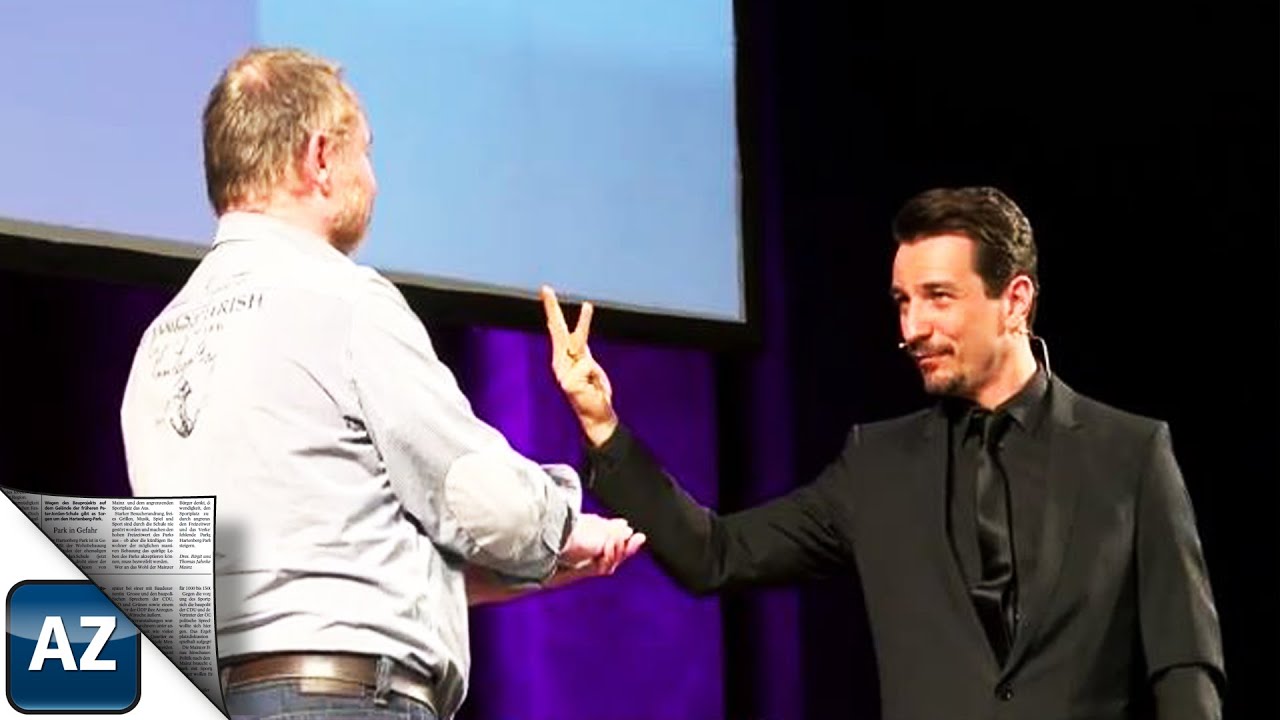 Thorsten Havener liest Körpersprache in Mainz
