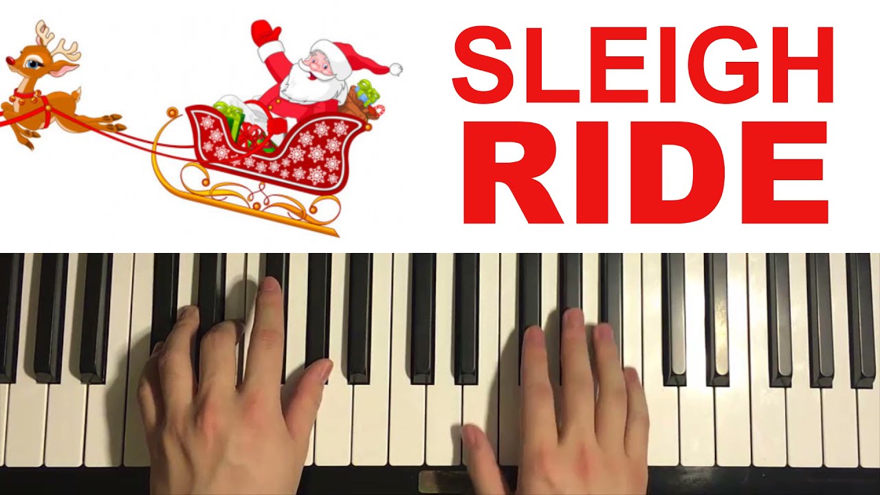 How To Play - Sleigh Ride (Piano Tutorial Lesson)