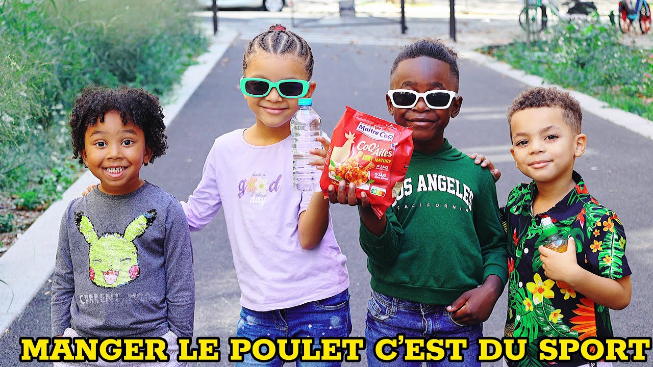 MAEL ET JADE - MANGER LE POULET C&rsquo;EST DU SPORT (Clip Officiel) prod by Sphinx