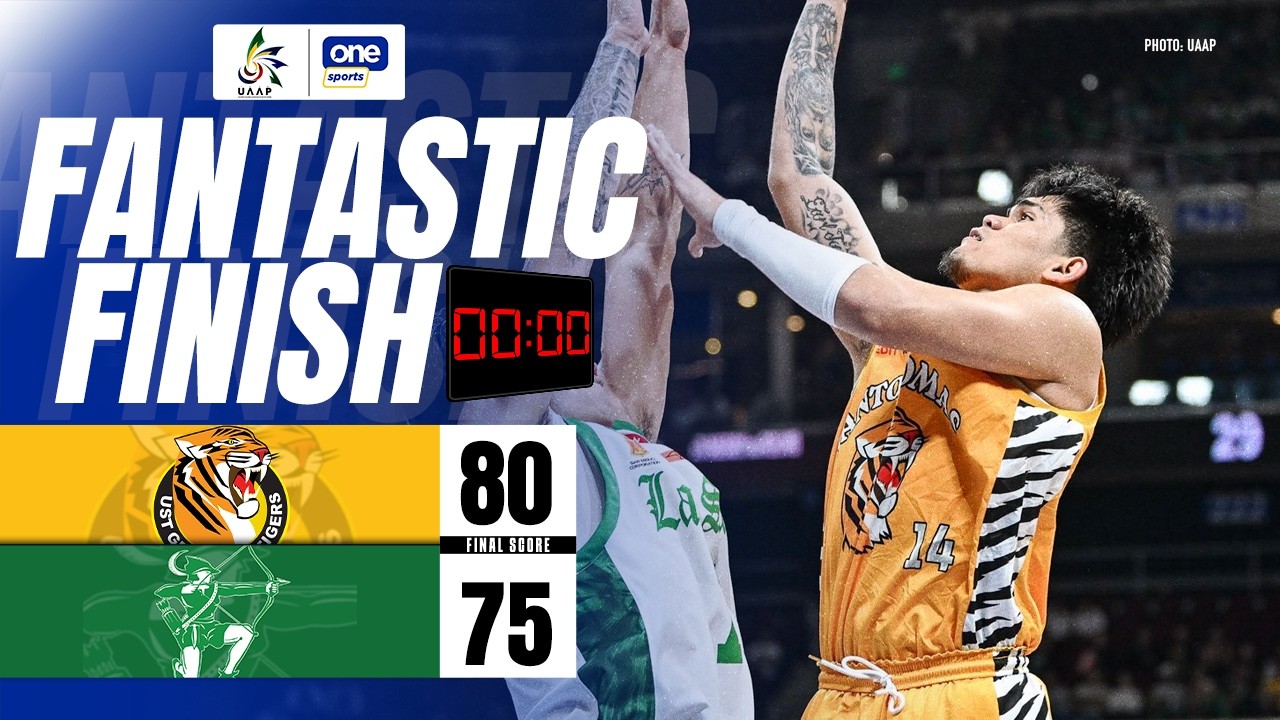 Llemit, Akowe, Acido CLUTCH in UST's thrilling win 🔥 vs DLSU | UAAP Season 89 Men&rsquo;s Basketball