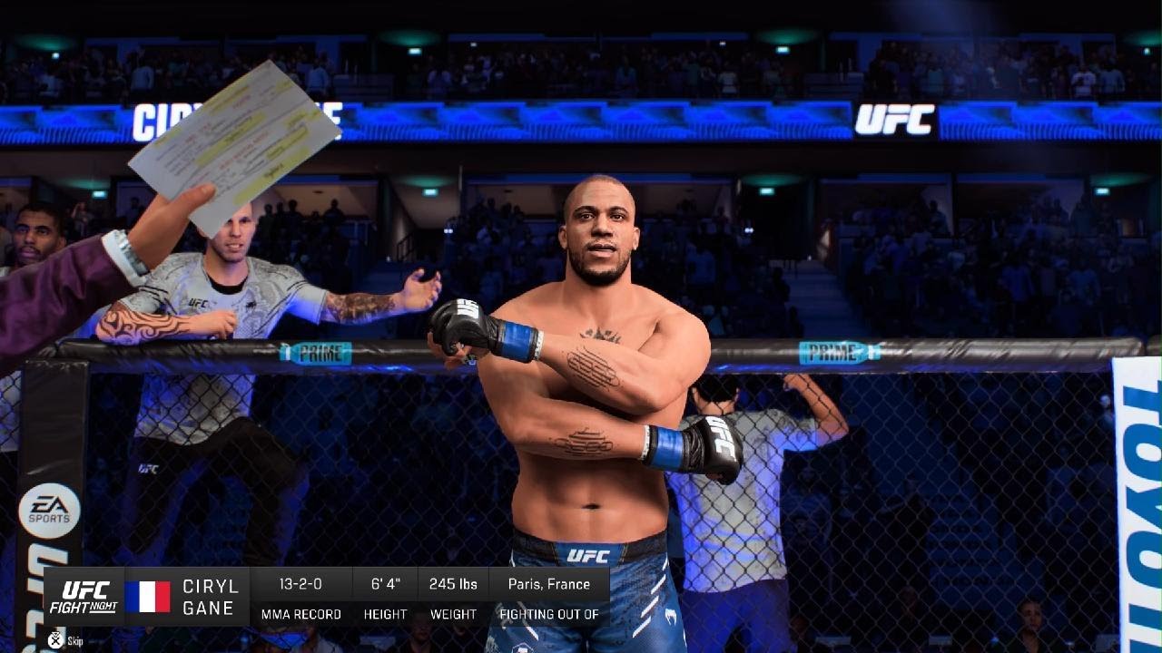 EA SPORTS UFC 5-Junior Dos Santos Vs Ciryl Gane
