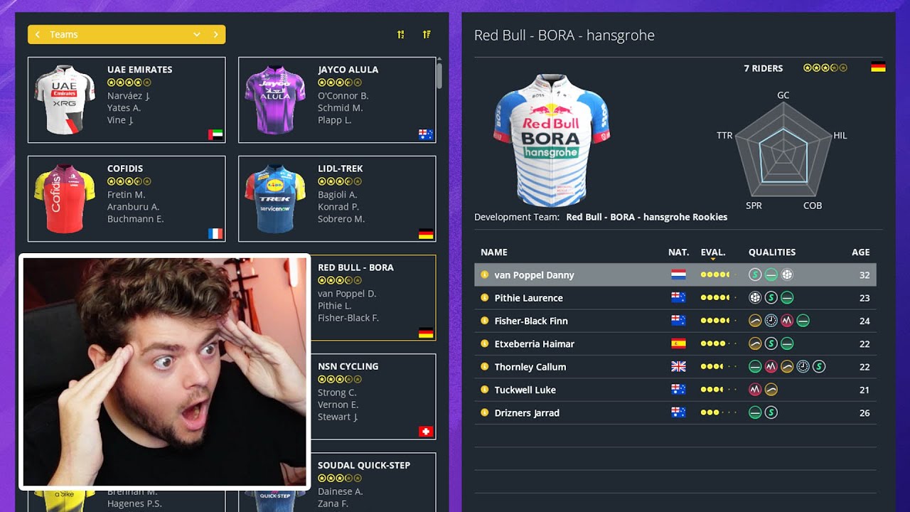 🔴 LIVE! - UAE Tour 2026 on Pro Cycling Manager 2025
