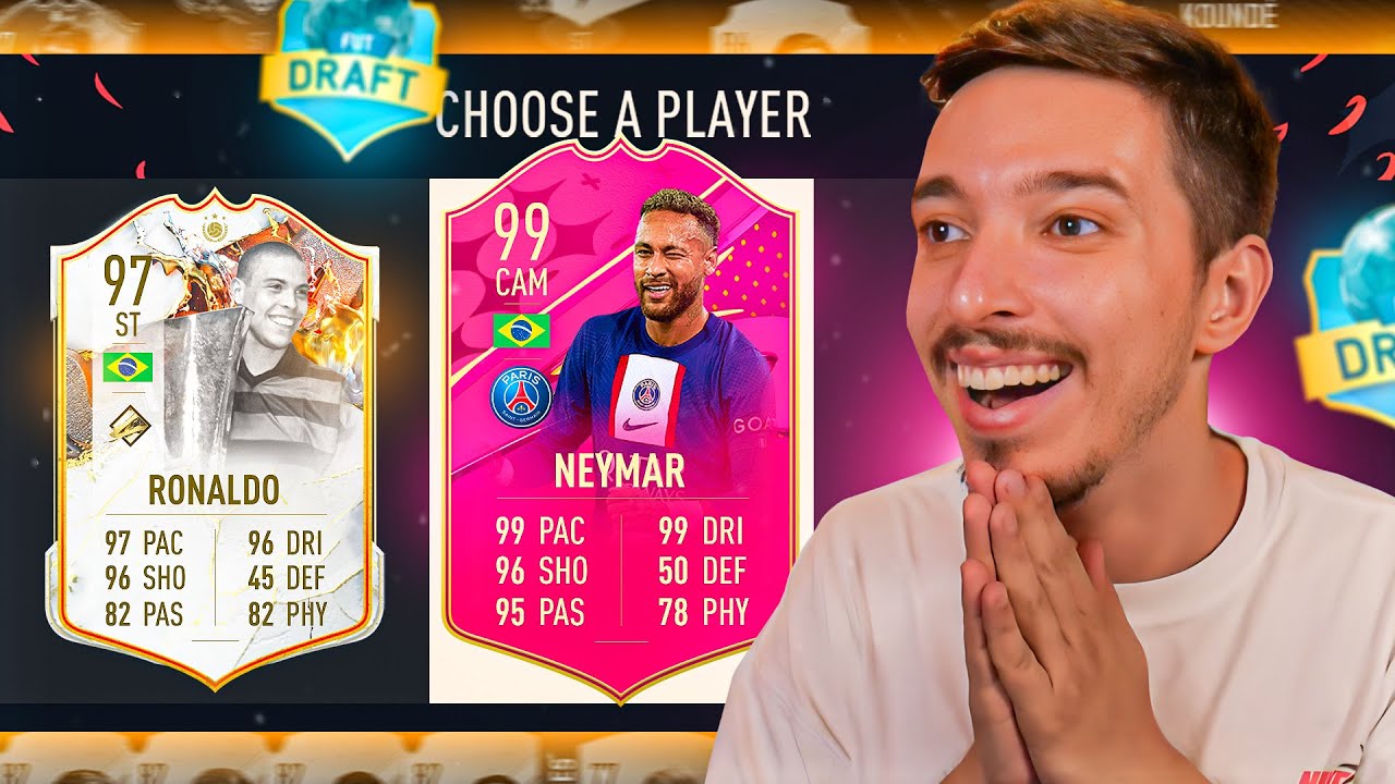 RONALDO NAZARIO SI NEYMAR 99 FUTTIES TERORIZEAZA DEFENSIVELE ADVERSE LA DRAFT !!! FIFA 23 ROMANIA
