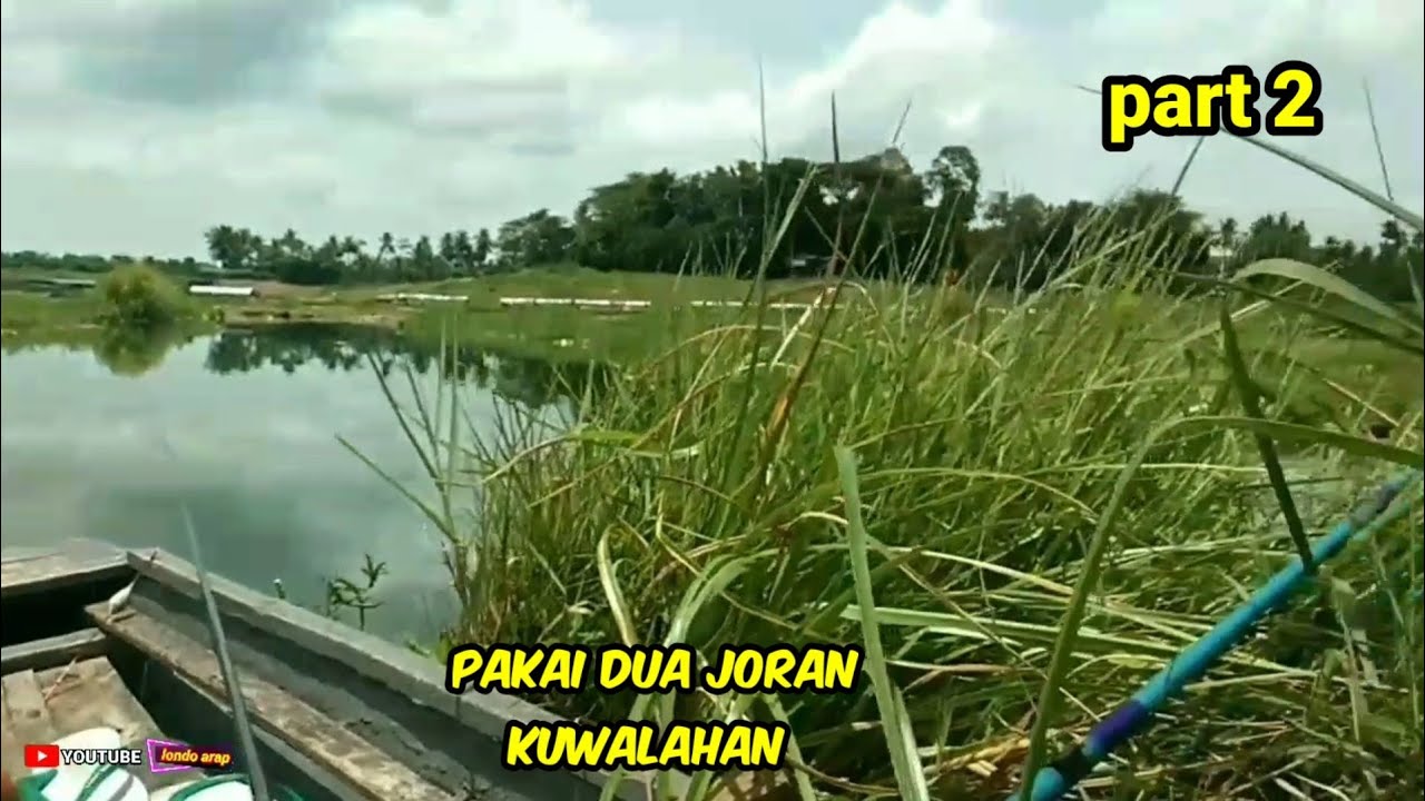 Ikan haup‼️di bikin panik‼️mancing liaran di waduk karang kates part 2