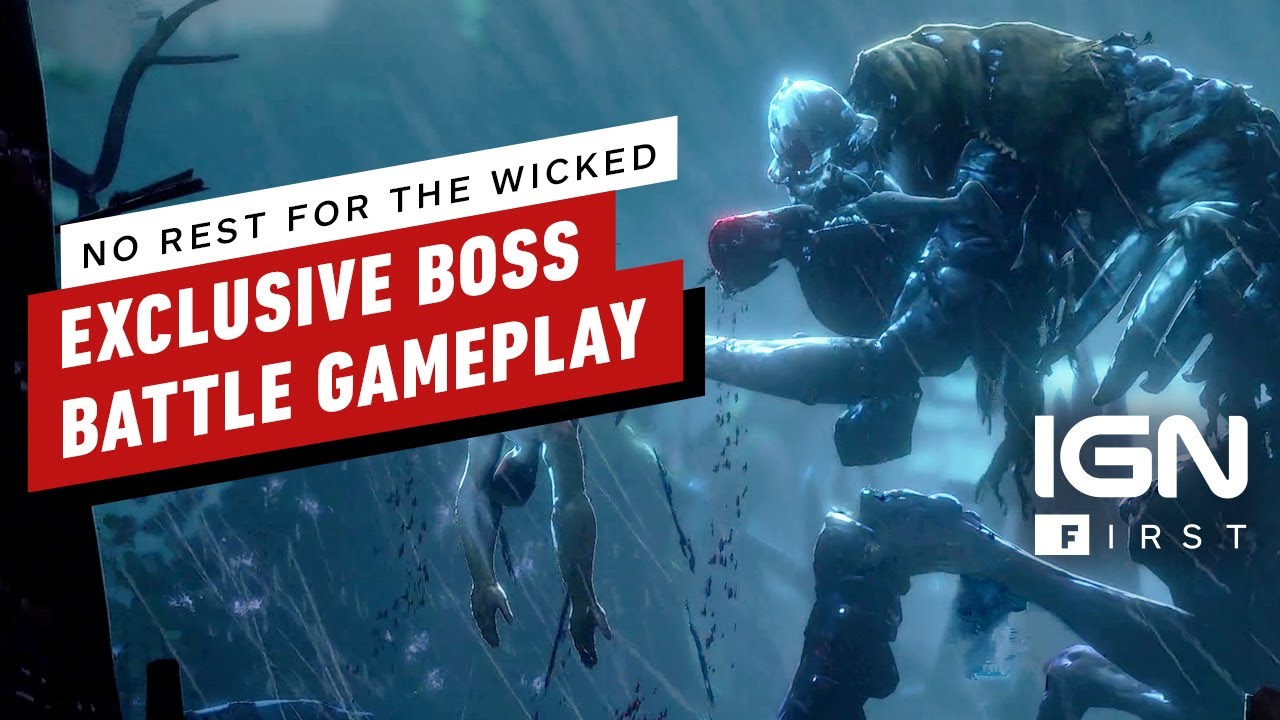 No Rest for the Wicked: Exclusive Boss Battle Gameplay (4K 60FPS) - IGN First