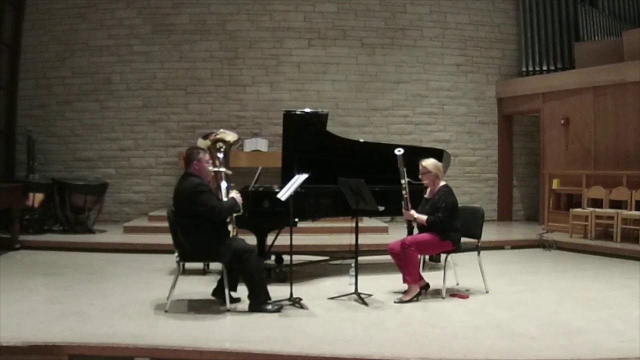 Robert R&oslash;nnes Trio Concertante For Bassoon Tuba and Piano World Premiere