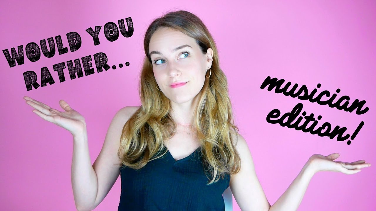 Что бы вы предпочли... версия для музыкантов! | #flutelyfe с @katieflute