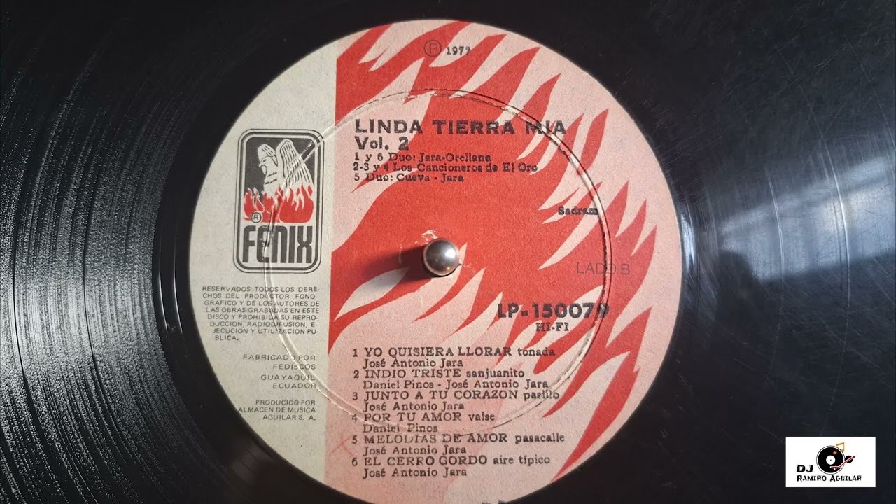 Los Cancioneros de El Oro - Junto a tu corazón #Pasillo #1977 #monofónico #Zaruma #pasillos