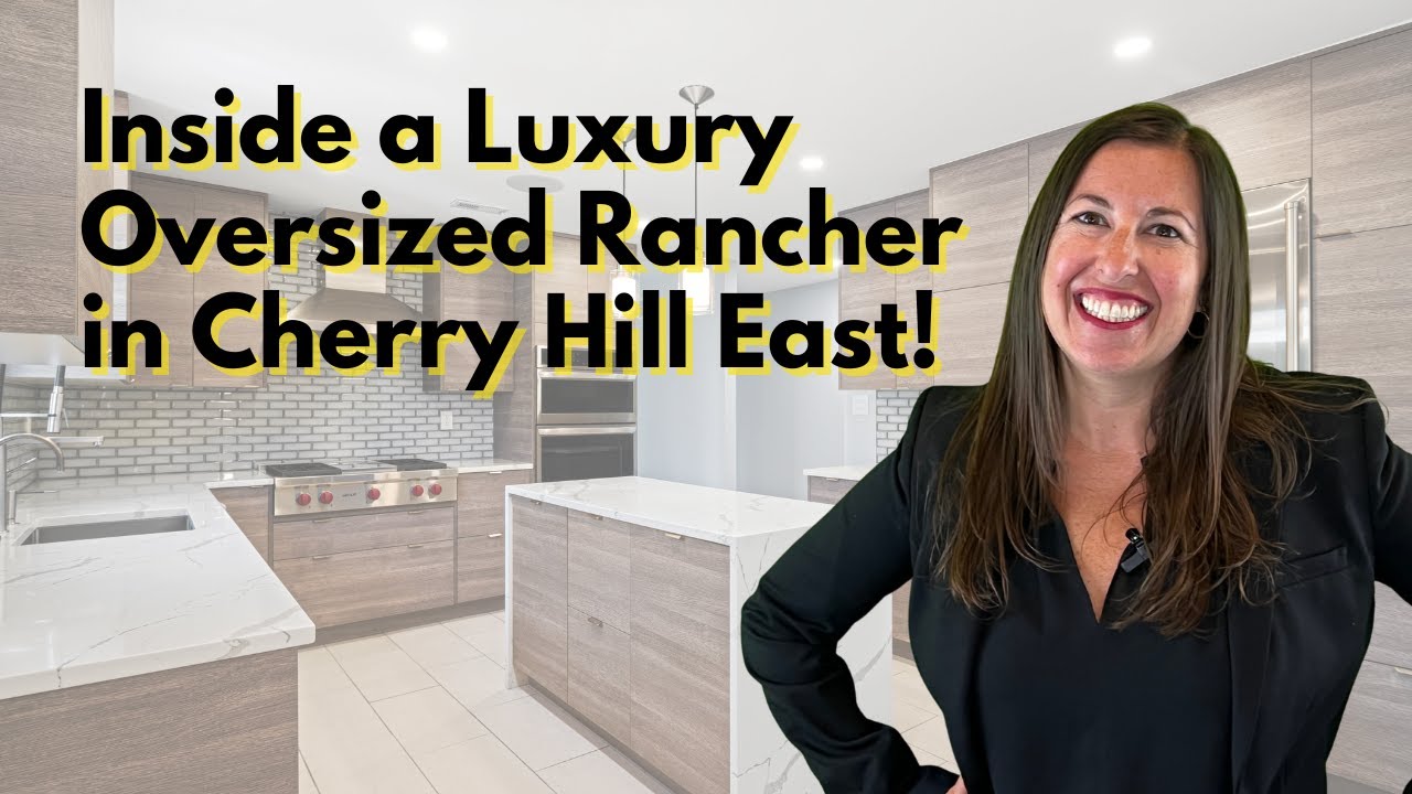 🔥 Inside a Luxury Oversized Rancher in Cherry Hill East | Custom Bar, Designer Kitchen & Pool