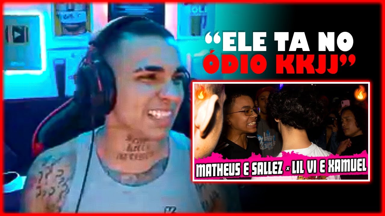 KANT REAGE A Lil Vi e Xamuel x Matheus e Sallez (DEU TRETA!!😠😡) | Ambiente de Kant