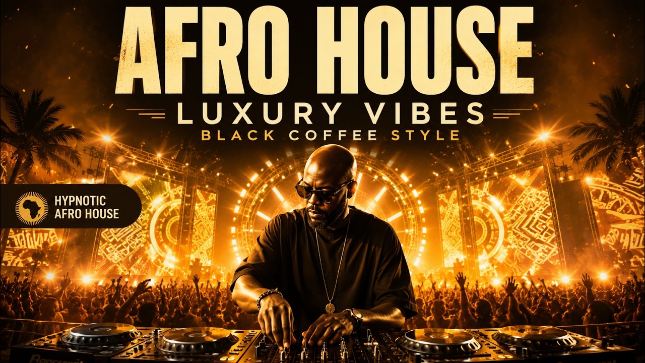 Luxury Afro House 2026 🌍 Deep Melodic Mix | Black Coffee Style | Afro Tech & Amapiano Vibes ☕️