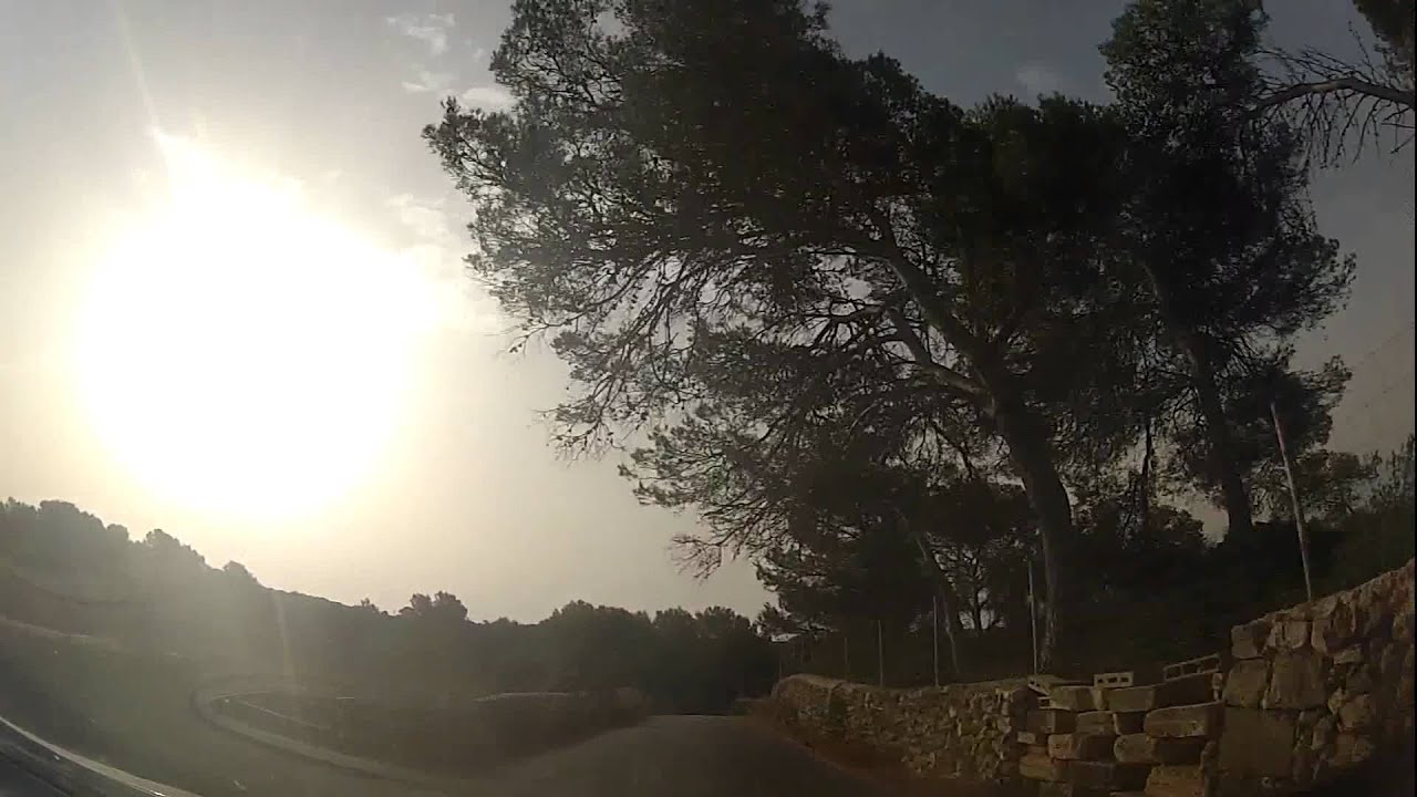 SH&R. RC-1, RC-2 and Cala en Turqueta road. Menorca Island.