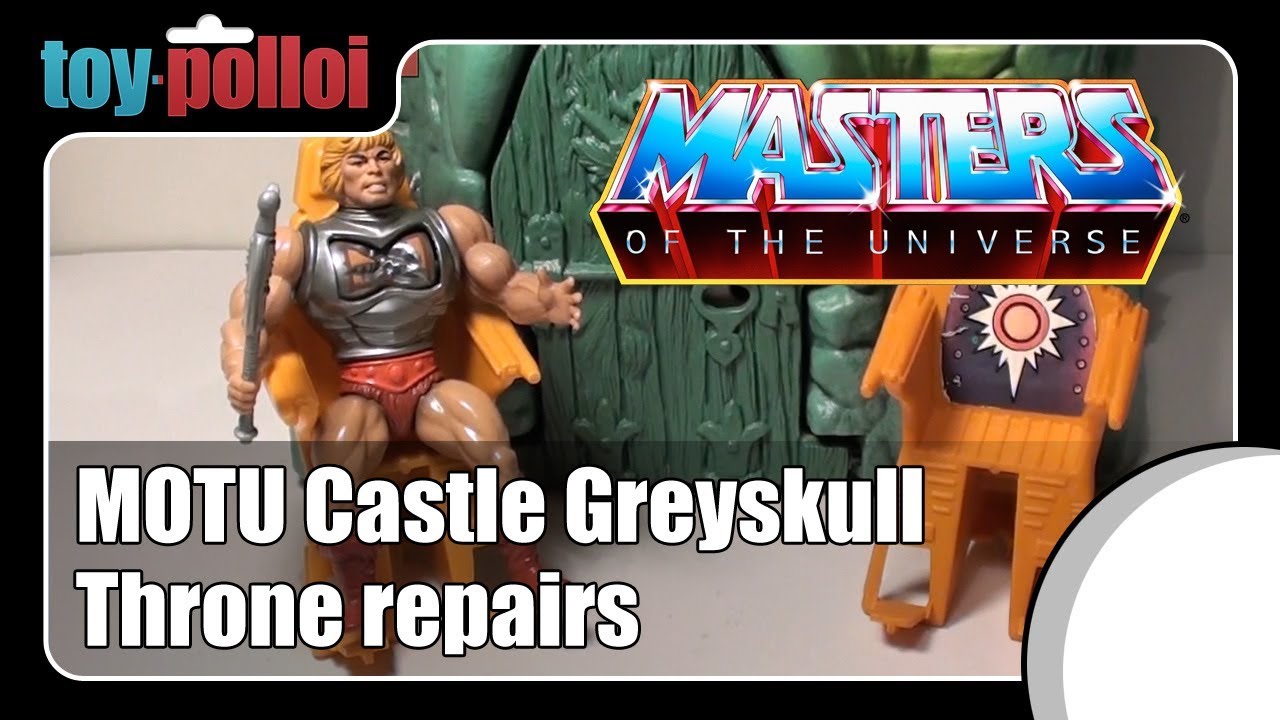 Fix it guide - MOTU Castle greyskull throne repair