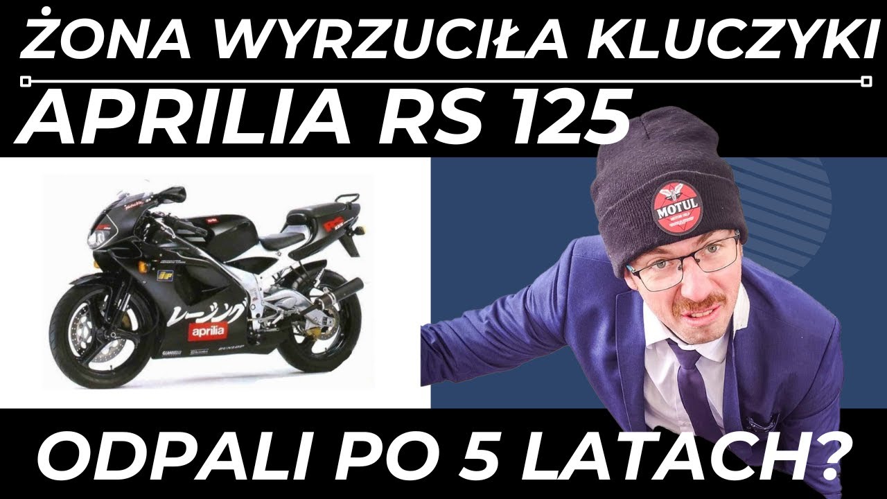 Odpalam po 5 latach postoju. Aprilia RS 125