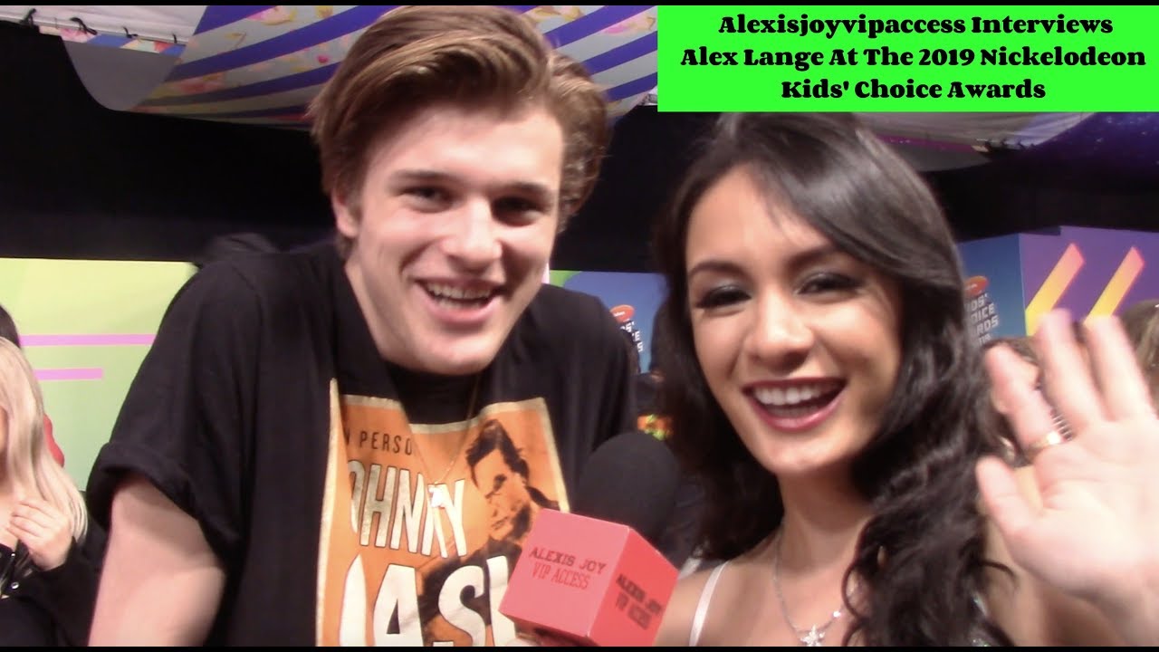 Alex Lange Interview With Alexisjoyvipaccess At The 2019 Nickelodeon KCA