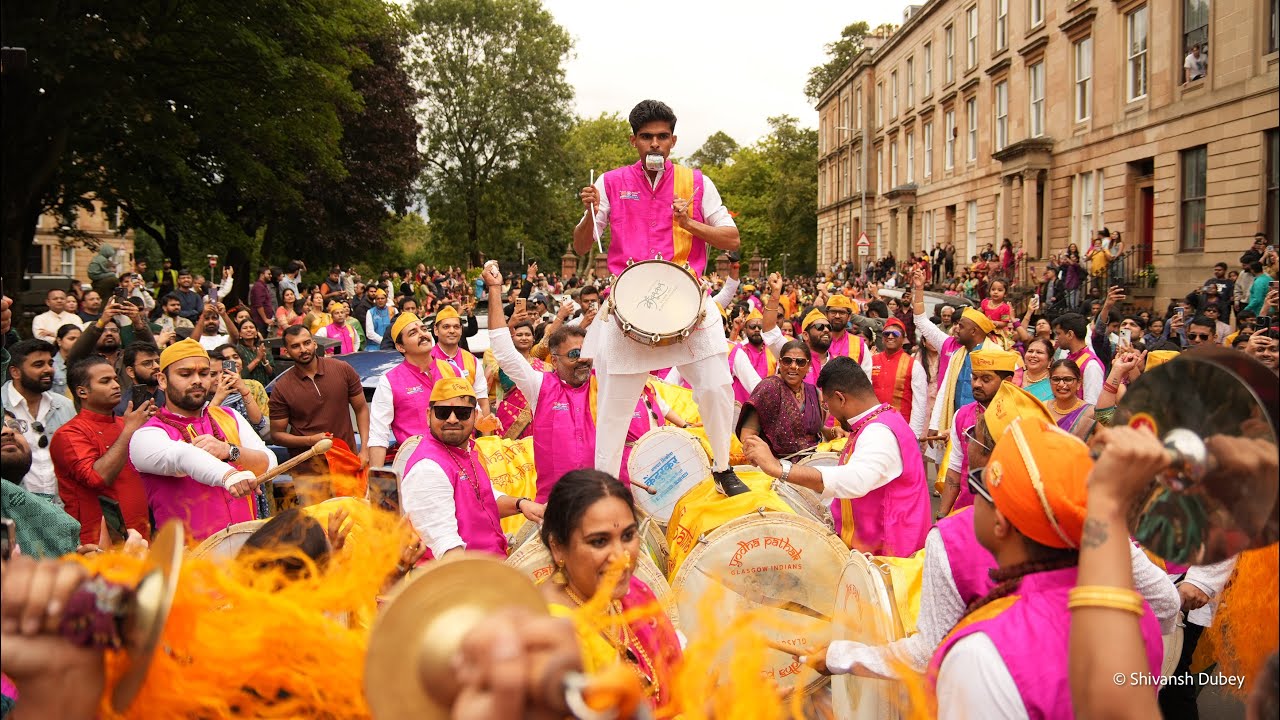 Ganpati Shobha Yatra 2025 | Biggest Ganesh Festival in the UK 🇬🇧